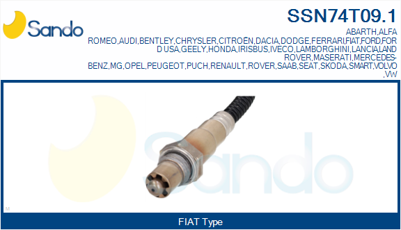 Sonda lambda SANDO SSN74T09.1