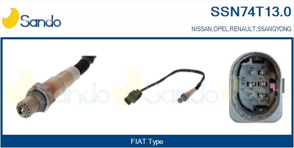 Sonda lambda SANDO SSN74T13.0