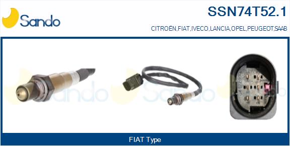 Sonda lambda SANDO SSN74T52.1
