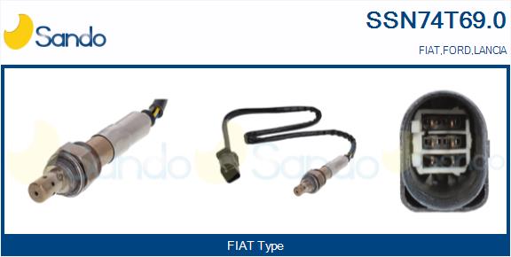 Sonda lambda SANDO SSN74T69.0