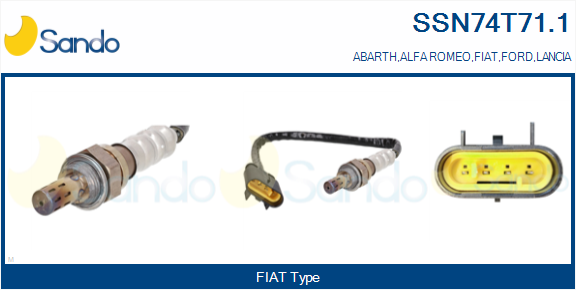 Sonda lambda SANDO SSN74T71.1