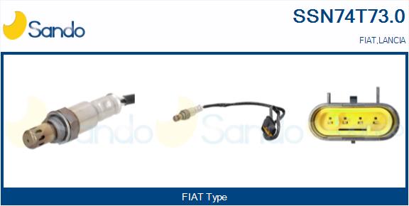 Sonda lambda SANDO SSN74T73.0