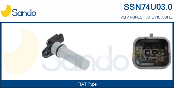 Sensore n. giri, cambio automatico SANDO SSN74U03.0