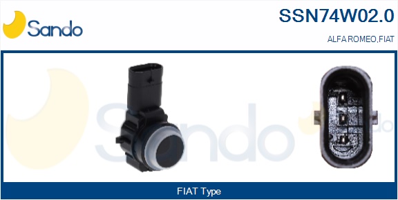 Sensore, assistenza parcheggio SANDO SSN74W02.0
