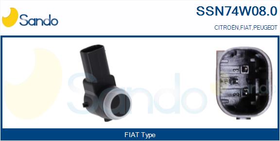 Sensore, assistenza parcheggio SANDO SSN74W08.0