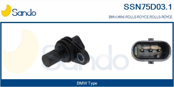 Sensore, posizione albero a camme SANDO SSN75D03.1