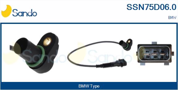 Sensore, posizione albero a camme SANDO SSN75D06.0