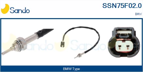 Sensore, temperatura gas scarico SANDO SSN75F02.0