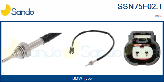 Sensore, temperatura gas scarico SANDO SSN75F02.1