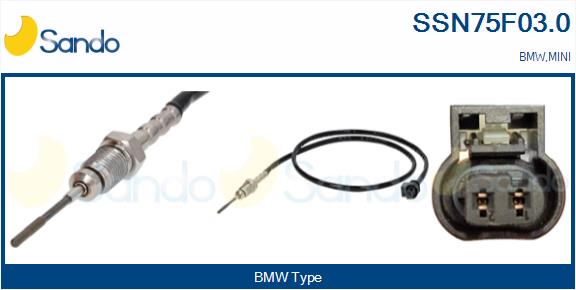 Sensore, temperatura gas scarico SANDO SSN75F03.0