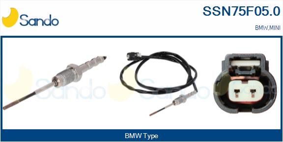 Sensore, temperatura gas scarico SANDO SSN75F05.0