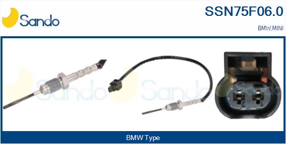 Sensore, temperatura gas scarico SANDO SSN75F06.0