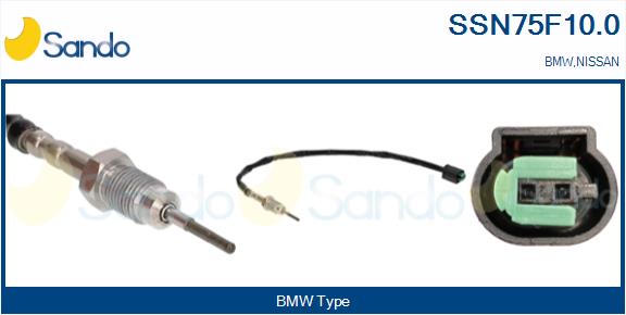Sensore, temperatura gas scarico SANDO SSN75F10.0