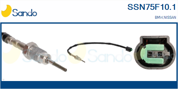 Sensore, temperatura gas scarico SANDO SSN75F10.1