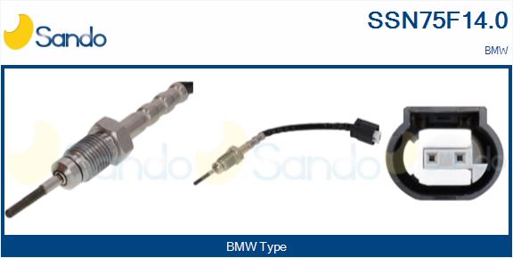 Sensore, temperatura gas scarico SANDO SSN75F14.0