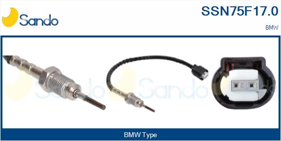 Sensore, temperatura gas scarico SANDO SSN75F17.0