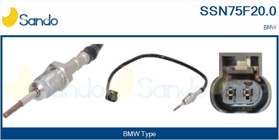 Sensore, temperatura gas scarico SANDO SSN75F20.0
