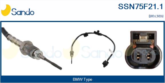 Sensore, temperatura gas scarico SANDO SSN75F21.1