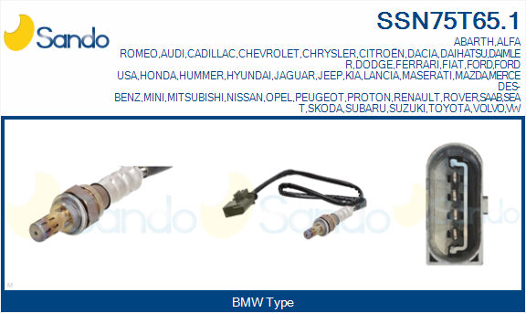 Sonda lambda SANDO SSN75T65.1