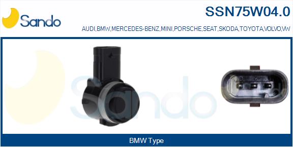 Sensore, assistenza parcheggio SANDO SSN75W04.0