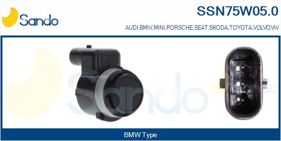 Sensore, assistenza parcheggio SANDO SSN75W05.0