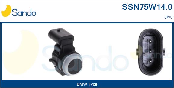 Sensore, assistenza parcheggio SANDO SSN75W14.0