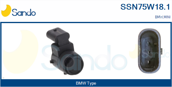 Sensore, assistenza parcheggio SANDO SSN75W18.1