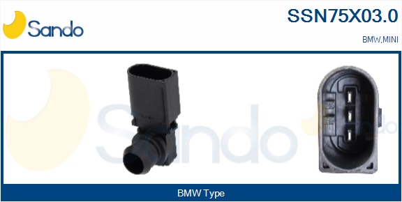 Sensore pressione, servofreno SANDO SSN75X03.0