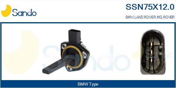 Sensore, livello olio motore SANDO SSN75X12.0