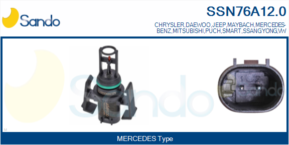 Sensore, temperatura aria aspirata SANDO SSN76A12.0