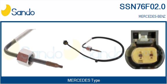 Sensore, temperatura gas scarico SANDO SSN76F02.0