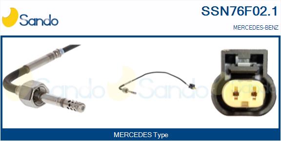 Sensore, temperatura gas scarico SANDO SSN76F02.1