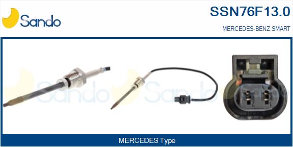 Sensore, temperatura gas scarico SANDO SSN76F13.0