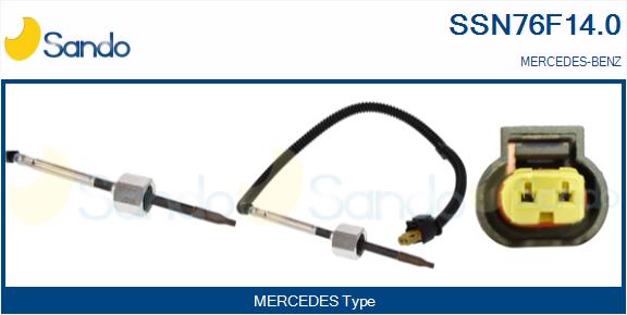 Sensore, temperatura gas scarico SANDO SSN76F14.0