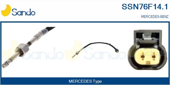 Sensore, temperatura gas scarico SANDO SSN76F14.1