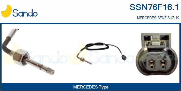 Sensore, temperatura gas scarico SANDO SSN76F16.1
