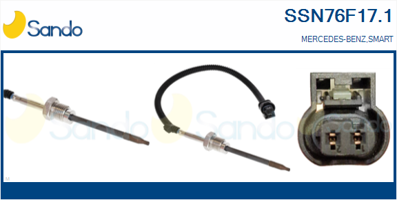 Sensore, temperatura gas scarico SANDO SSN76F17.1