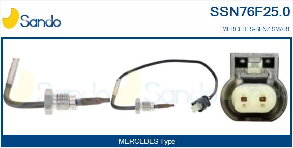 Sensore, temperatura gas scarico SANDO SSN76F25.0