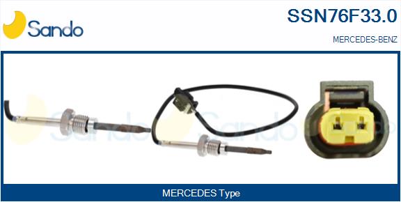 Sensore, temperatura gas scarico SANDO SSN76F33.0