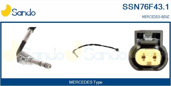 Sensore, temperatura gas scarico SANDO SSN76F43.1