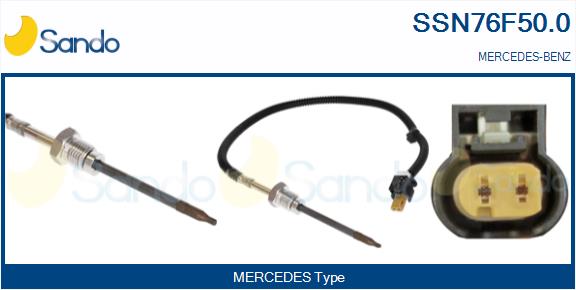 Sensore, temperatura gas scarico SANDO SSN76F50.0