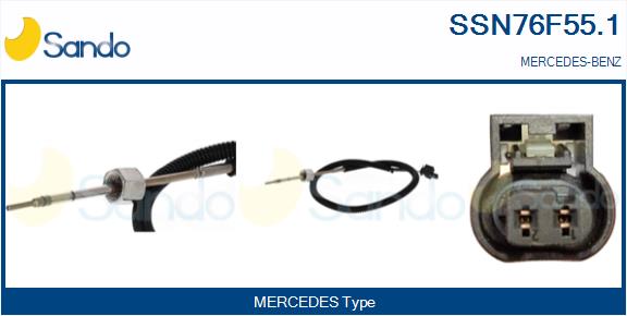 Sensore, temperatura gas scarico SANDO SSN76F55.1