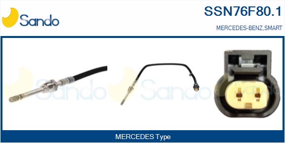 Sensore, temperatura gas scarico SANDO SSN76F80.1