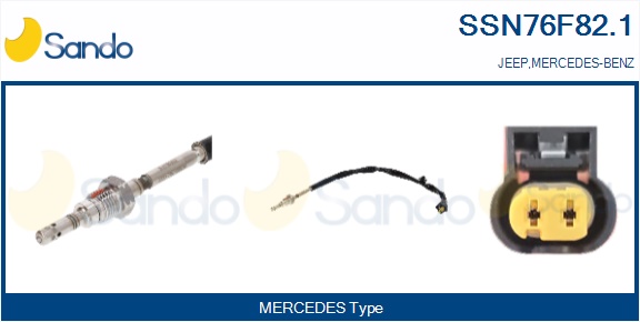 Sensore, temperatura gas scarico SANDO SSN76F82.1