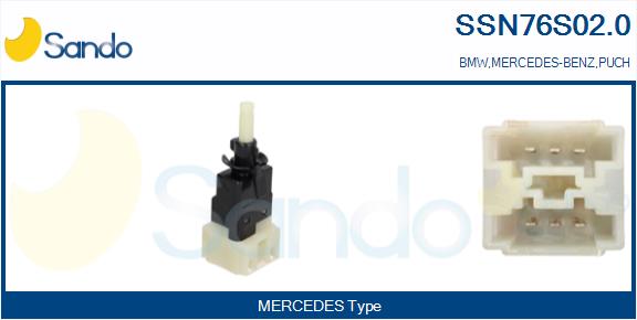 Interruttore luce freno SANDO SSN76S02.0