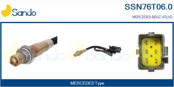 Sonda lambda SANDO SSN76T06.0