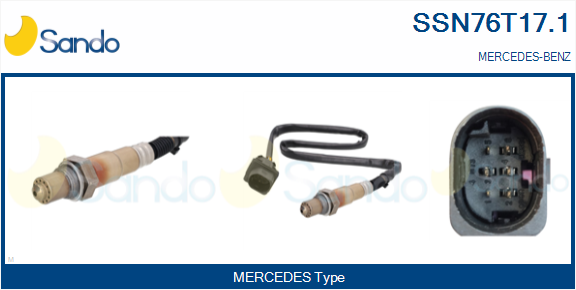 Sonda lambda SANDO SSN76T17.1