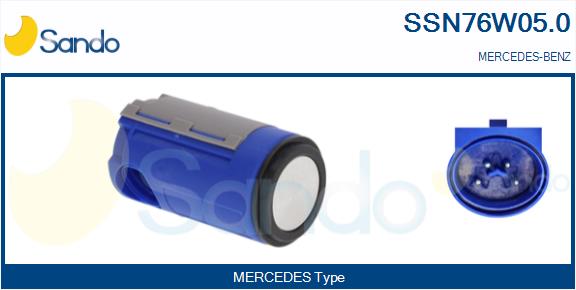 Sensore, assistenza parcheggio SANDO SSN76W05.0