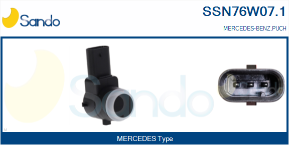 Sensore, assistenza parcheggio SANDO SSN76W07.1