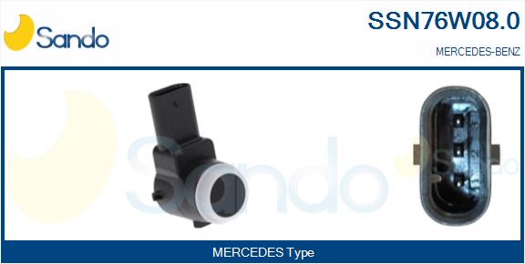 Sensore, assistenza parcheggio SANDO SSN76W08.0